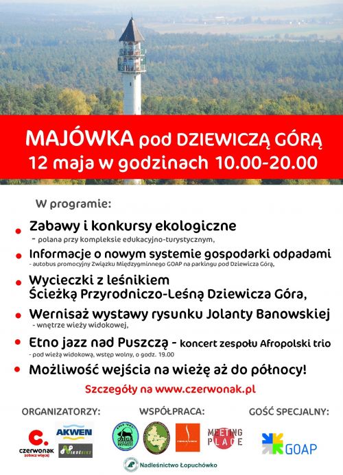 Majówka pod Dziewiczą Górą