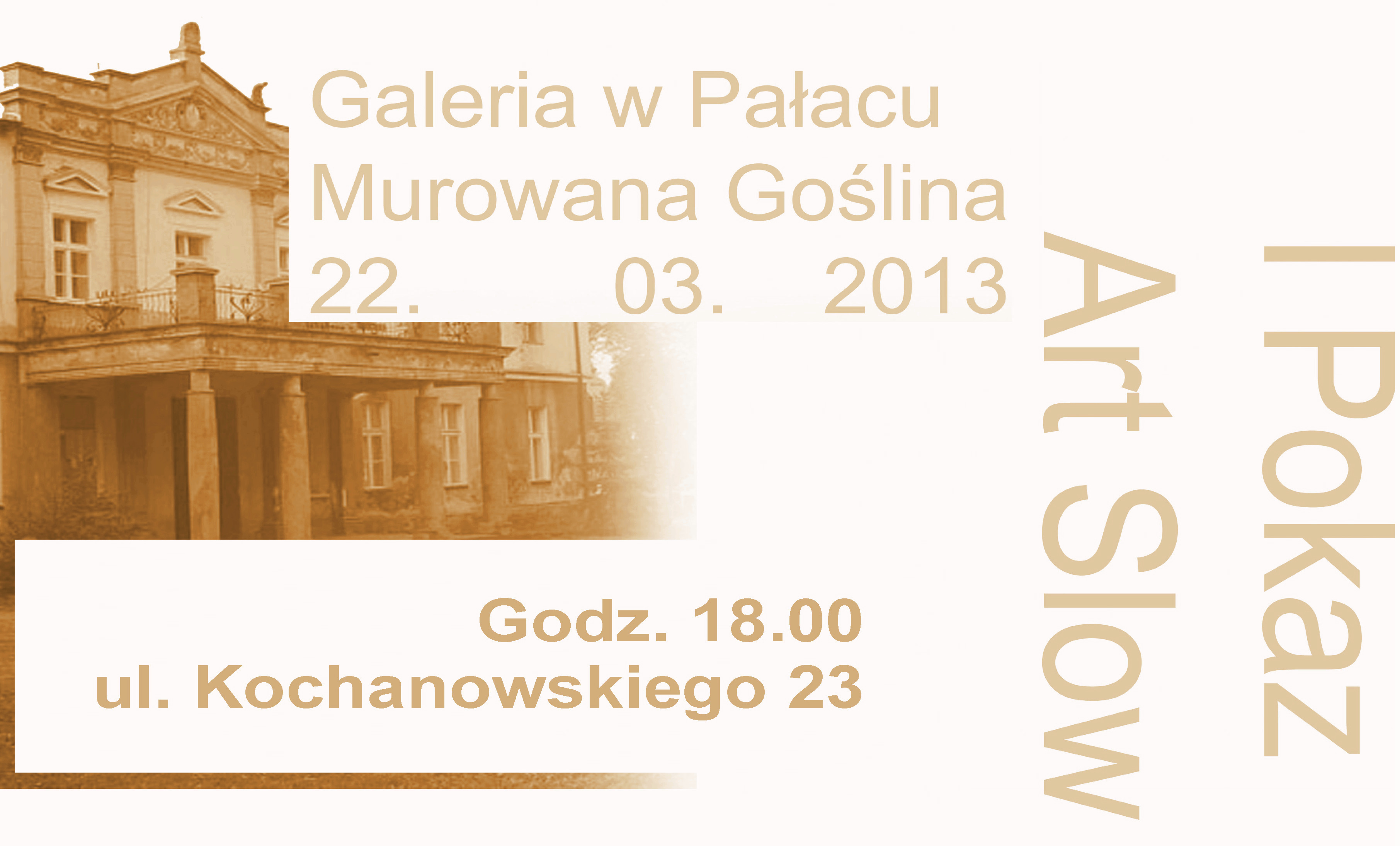art slow plakat