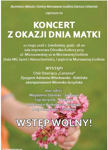 koncert z okazji dnia matki