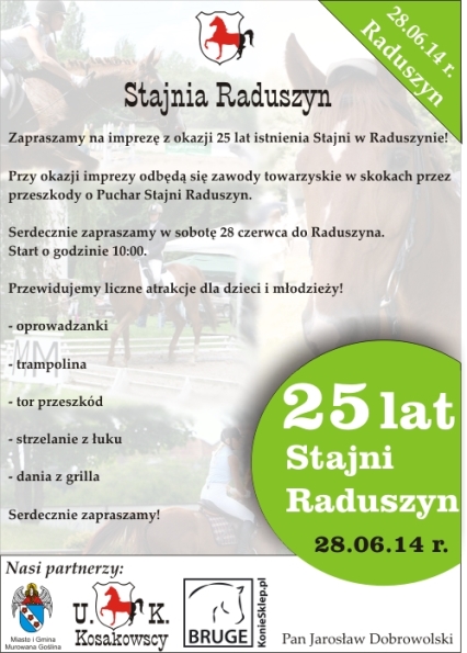 Plakat 25 lat