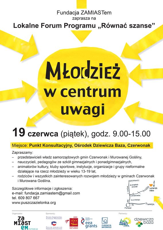 plakat forum mlodziezy