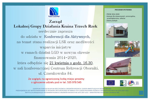 plakat konferencja dla aktywnych600