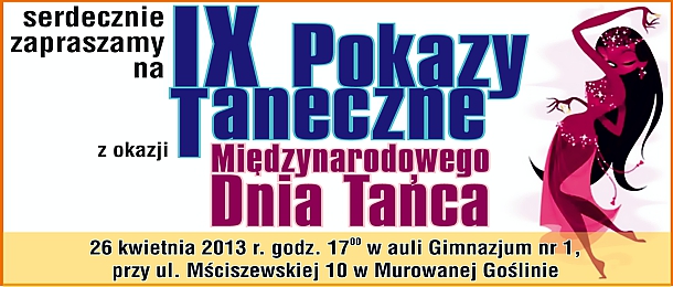 Pokazy tańca 2013