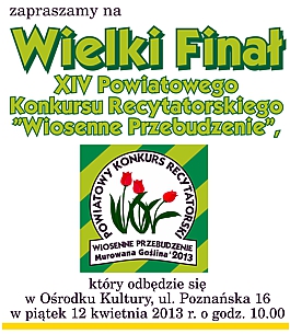 wiosenne przebudzenie final 2013