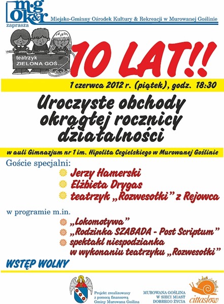 zielona gos plakat