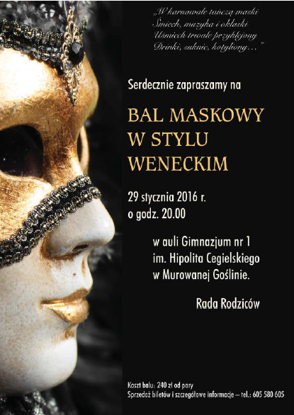 bal maskowy
