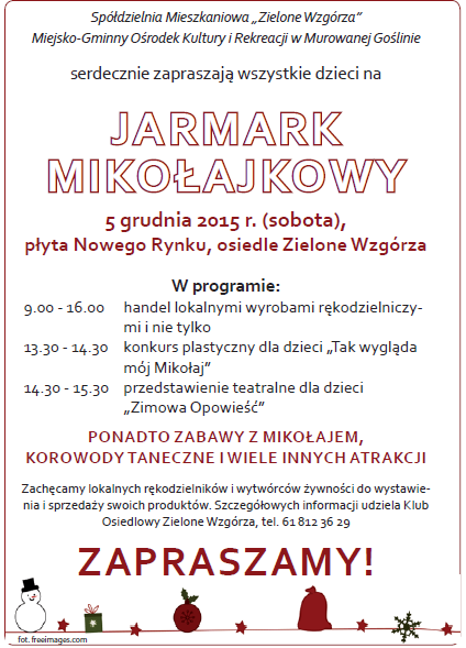jarmark mikolajkowy