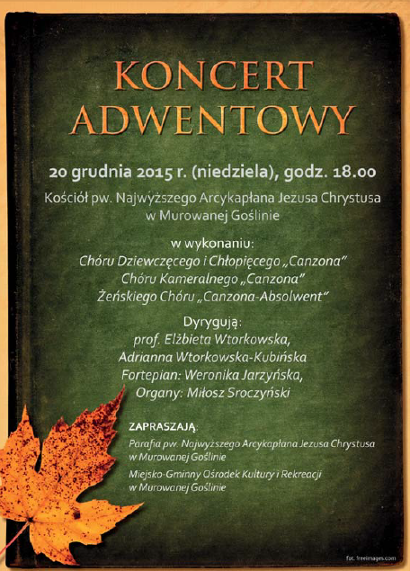 koncert adentowy