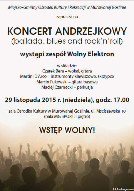 koncert andrzejkowy