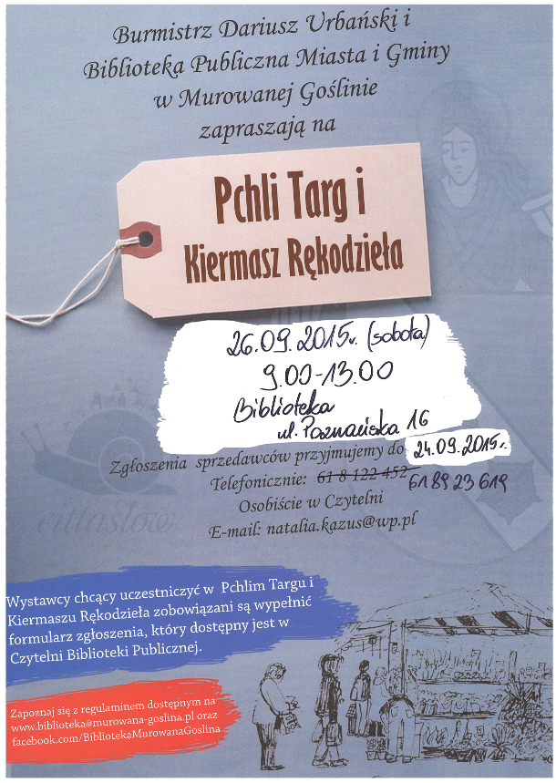 plakat targ